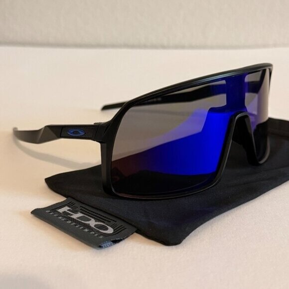 OO9406 Oakley SUTRO Matte Black Frame Prizm Polarized Reflective Blue Lenses - Picture 1 of 9